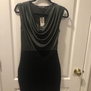 Express NEW W/TAGS dress.  Cowl neck fitted dress.
